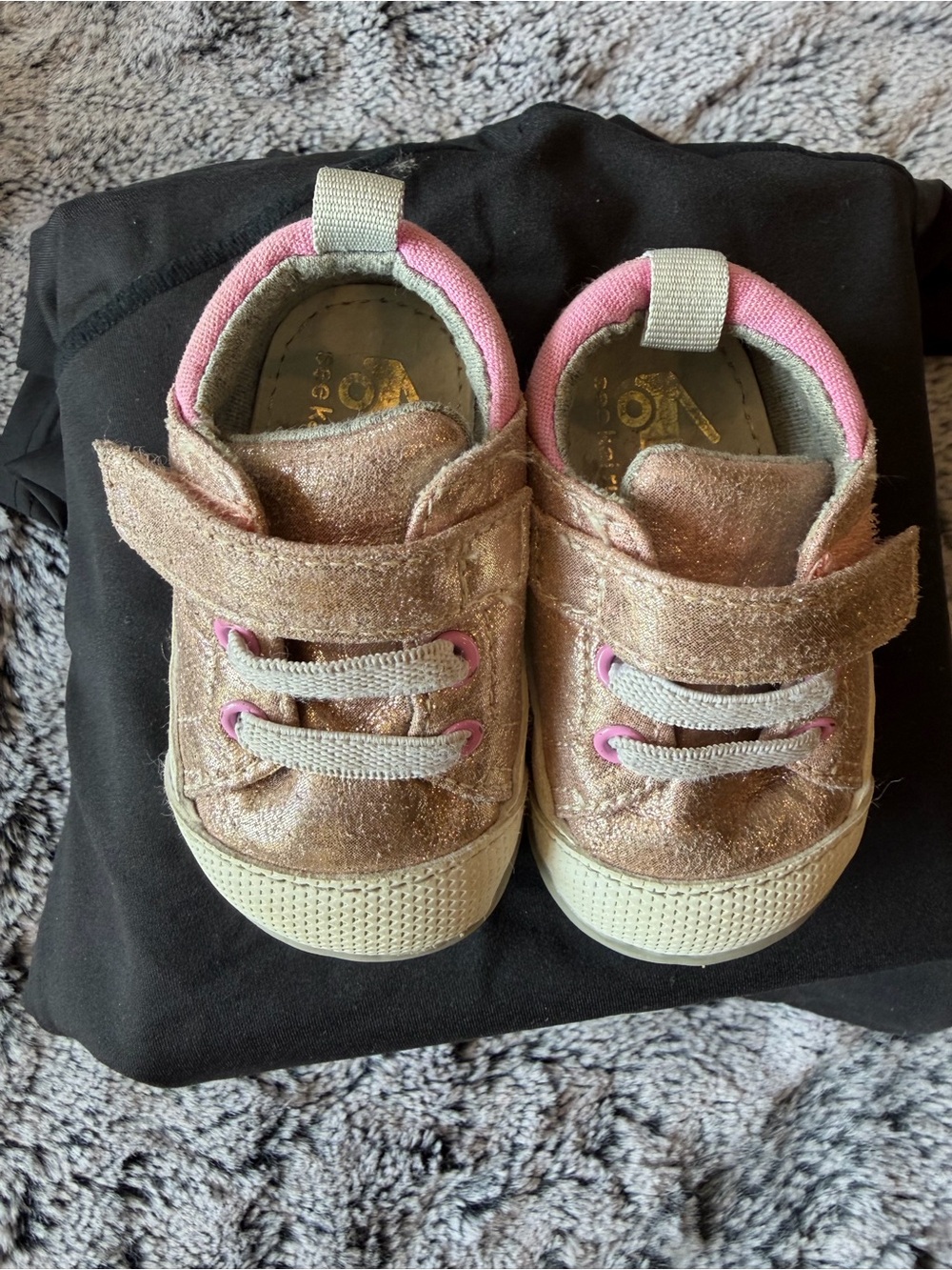 See Kai Run Stevie Shoe in size 3- Rose Gold